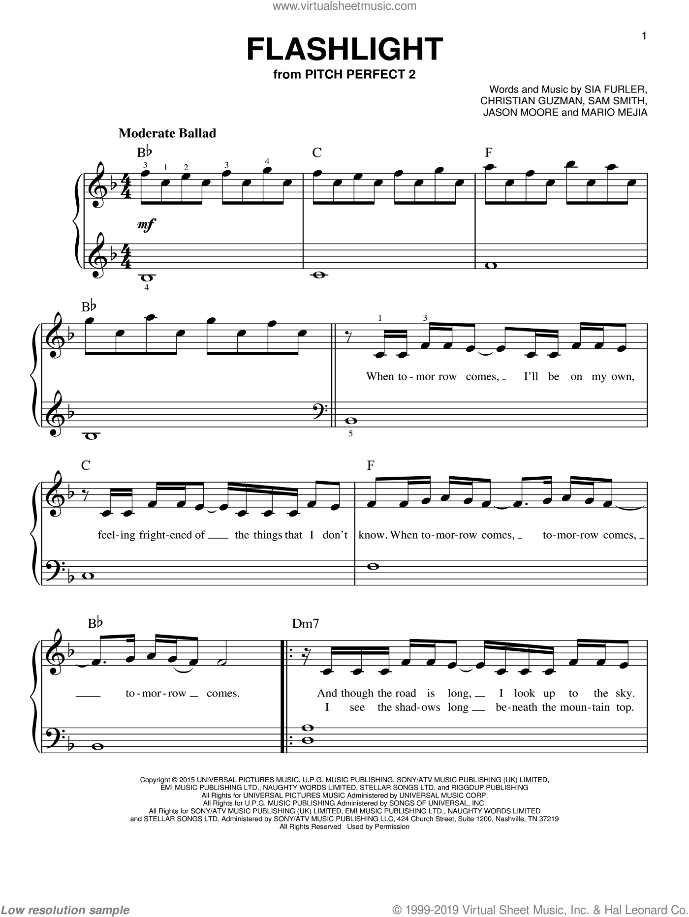 sister christian piano sheet pdf